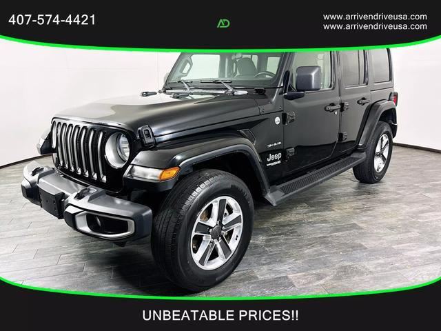 used 2021 Jeep Wrangler Unlimited car, priced at $26,927