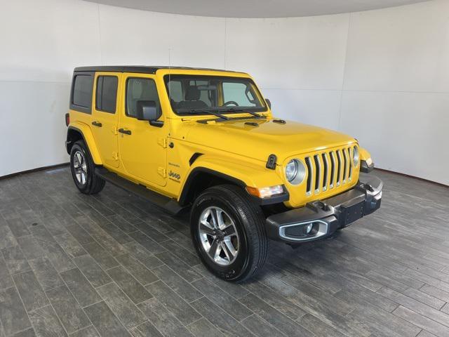 used 2021 Jeep Wrangler Unlimited car, priced at $19,888