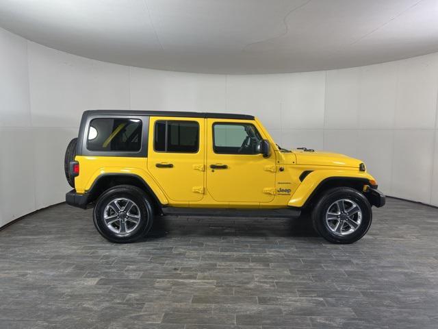 used 2021 Jeep Wrangler Unlimited car, priced at $19,888