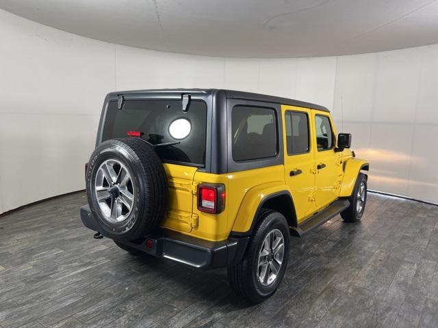 used 2021 Jeep Wrangler Unlimited car, priced at $19,888