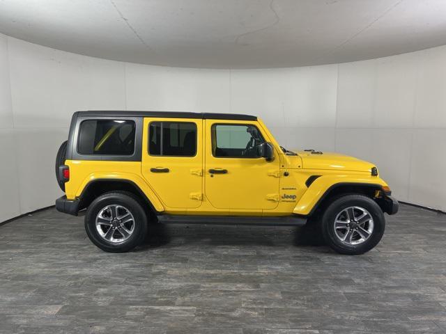 used 2021 Jeep Wrangler Unlimited car, priced at $19,888