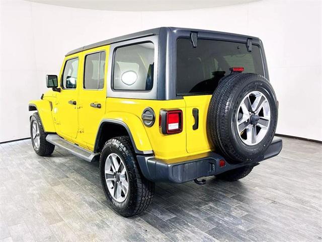 used 2021 Jeep Wrangler Unlimited car, priced at $26,288