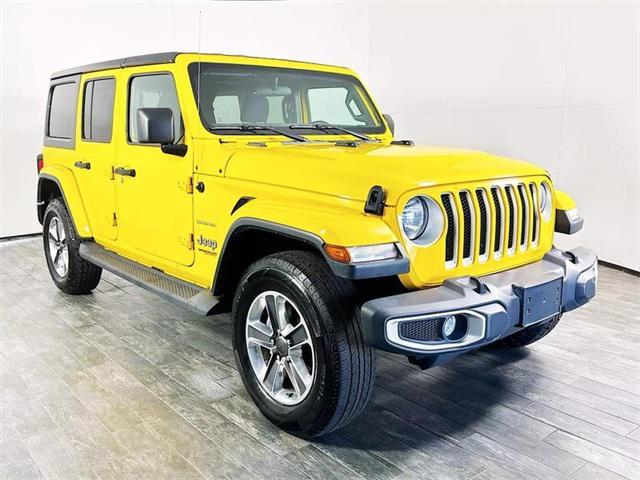 used 2021 Jeep Wrangler Unlimited car, priced at $26,288