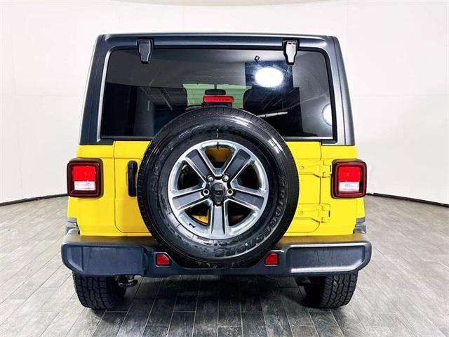 used 2021 Jeep Wrangler Unlimited car, priced at $26,288