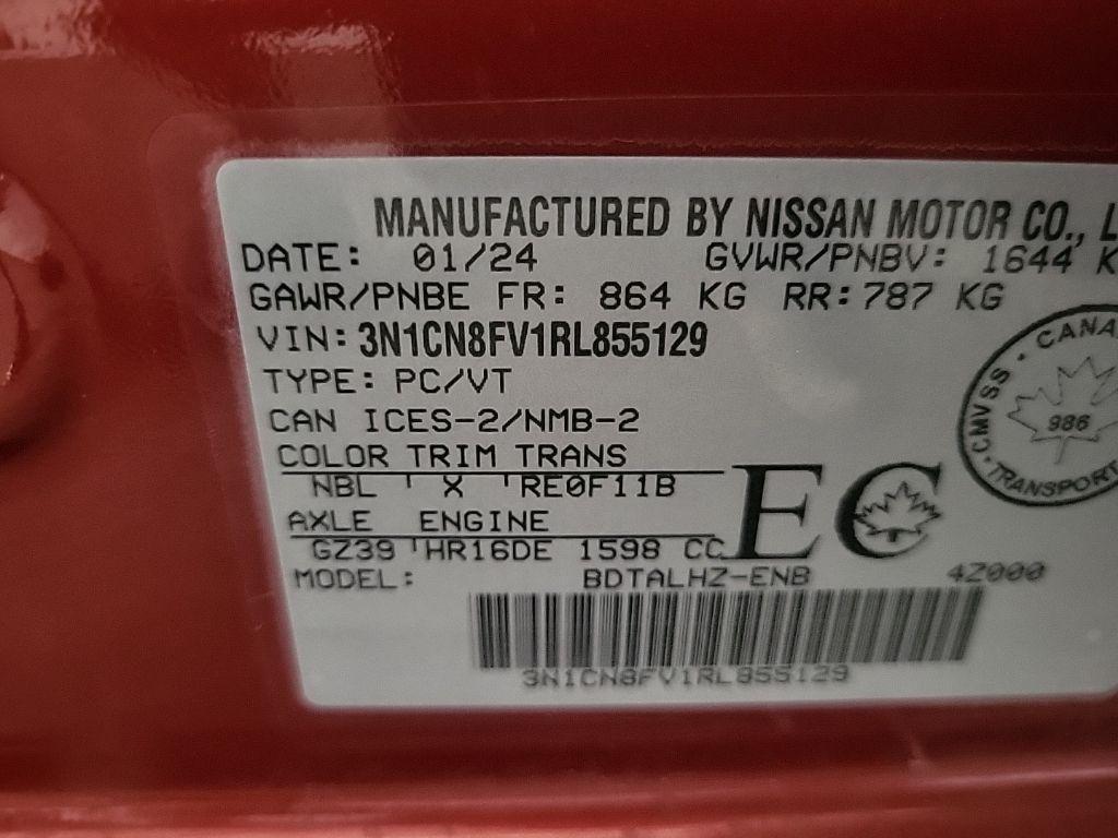 used 2024 Nissan Versa car, priced at $17,000