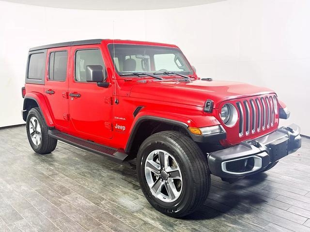 used 2021 Jeep Wrangler Unlimited car, priced at $25,927