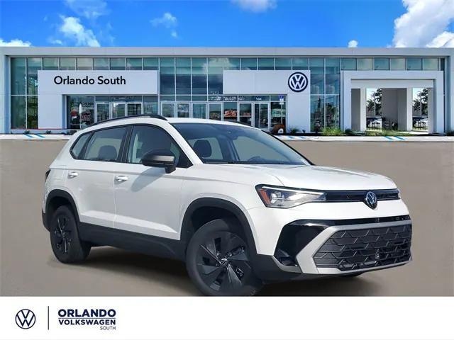 new 2025 Volkswagen Taos car, priced at $24,848