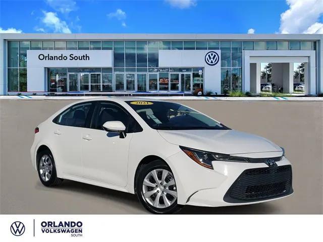 used 2021 Toyota Corolla car, priced at $16,788