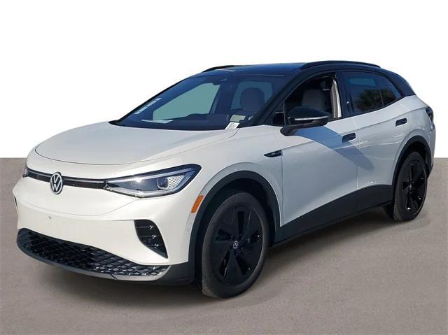 new 2025 Volkswagen ID.4 car, priced at $53,477
