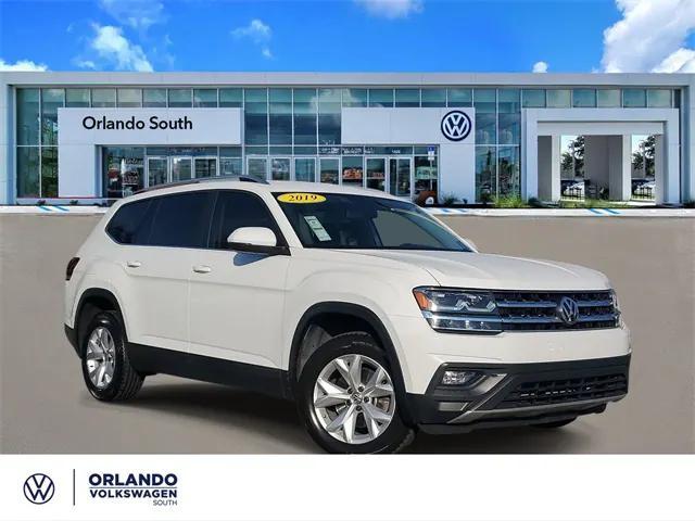 used 2019 Volkswagen Atlas car, priced at $13,899