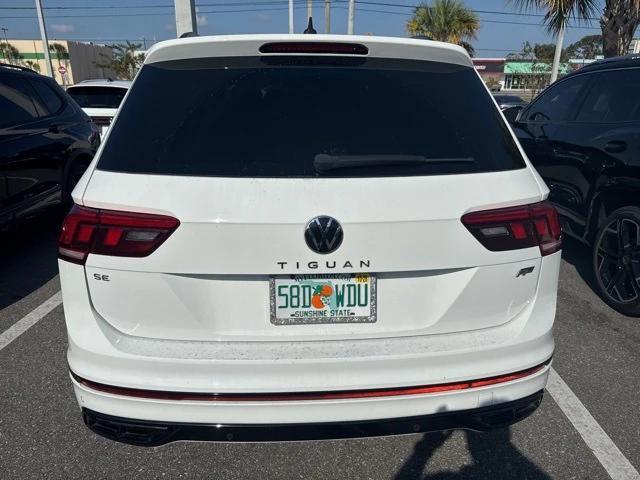 used 2022 Volkswagen Tiguan car, priced at $18,499