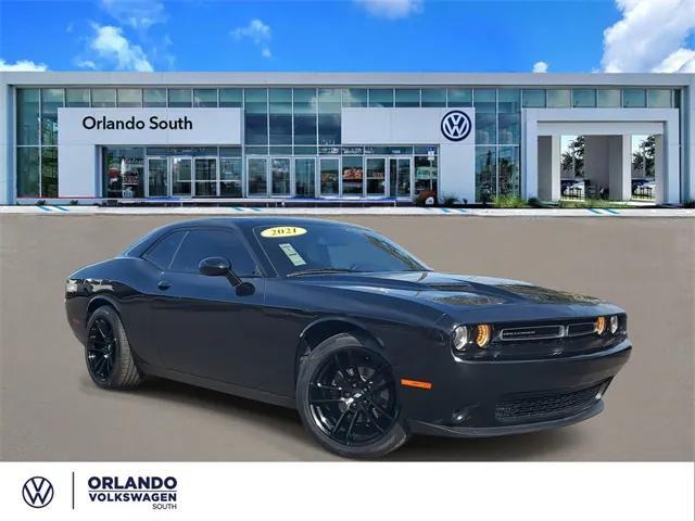 used 2021 Dodge Challenger car, priced at $19,688