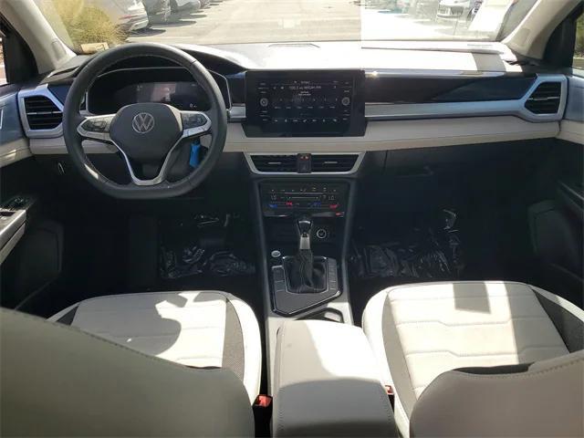 new 2025 Volkswagen Taos car, priced at $28,027