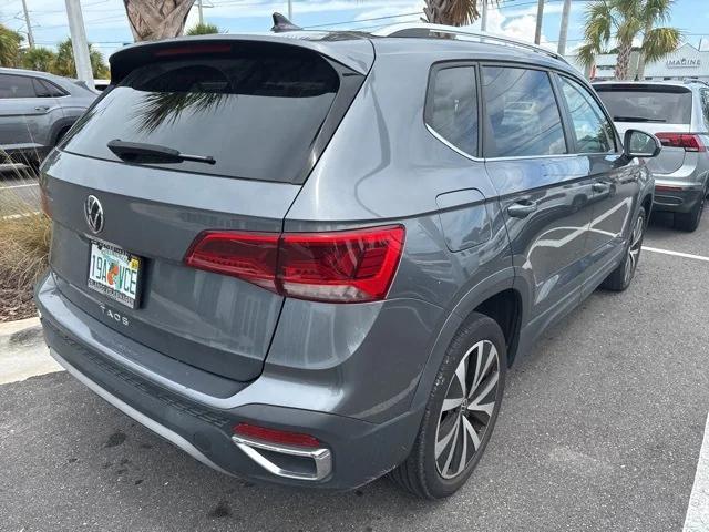 used 2022 Volkswagen Taos car, priced at $17,999