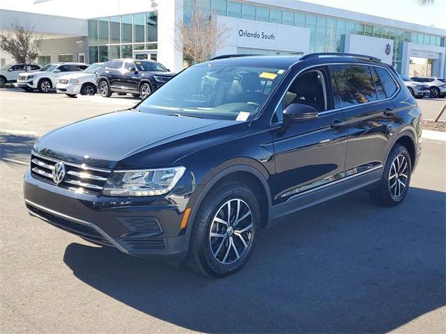 used 2021 Volkswagen Tiguan car, priced at $18,988