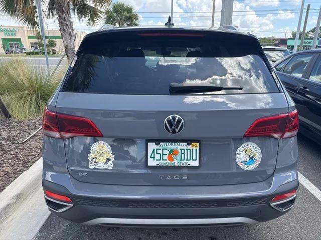 used 2023 Volkswagen Taos car, priced at $21,999