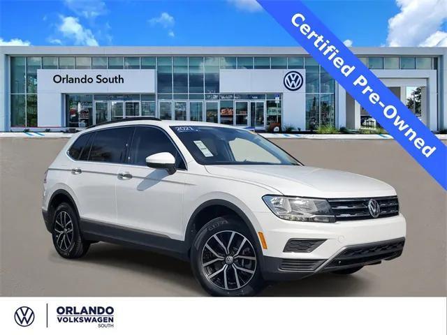 used 2021 Volkswagen Tiguan car, priced at $21,488