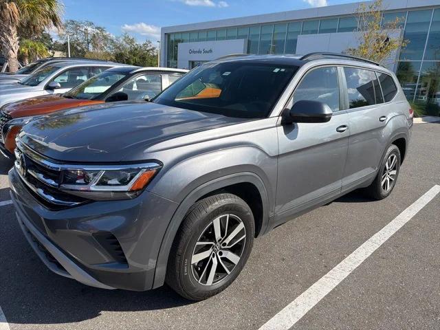 used 2021 Volkswagen Atlas car, priced at $18,275