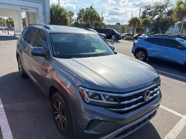 used 2021 Volkswagen Atlas car, priced at $18,275
