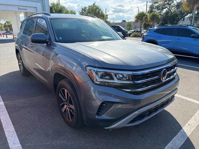 used 2021 Volkswagen Atlas car, priced at $18,999