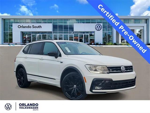 used 2021 Volkswagen Tiguan car, priced at $18,599