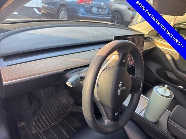 used 2021 Tesla Model 3 car, priced at $22,499