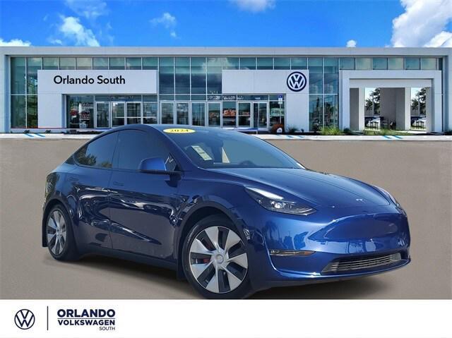 used 2024 Tesla Model Y car, priced at $33,999