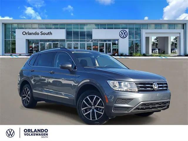 used 2021 Volkswagen Tiguan car, priced at $19,999