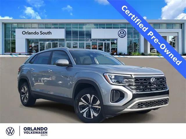 used 2024 Volkswagen Atlas Cross Sport car, priced at $32,499