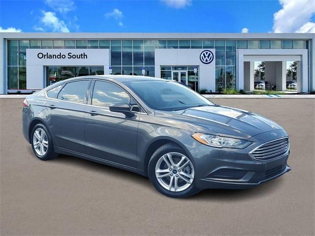 used 2018 Ford Fusion car, priced at $13,741