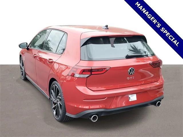 new 2024 Volkswagen Golf GTI car, priced at $38,059