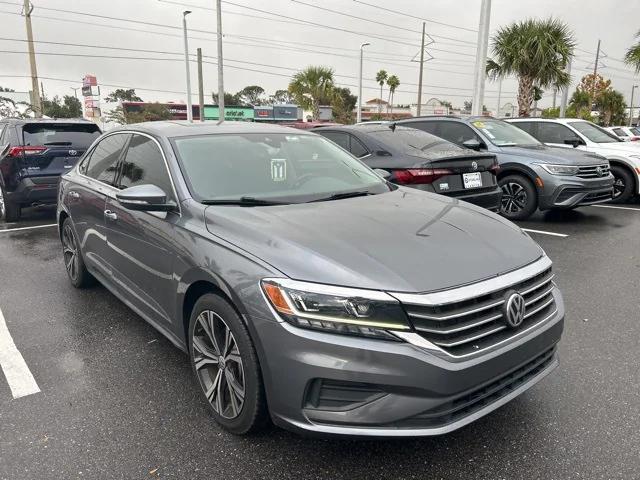 used 2021 Volkswagen Passat car, priced at $18,988