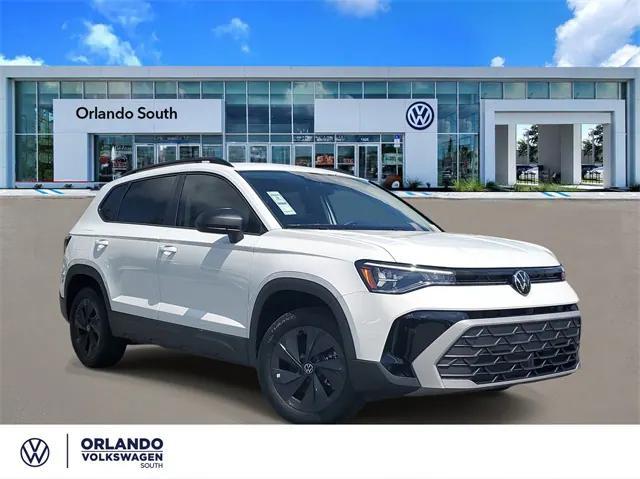 new 2025 Volkswagen Taos car, priced at $25,620