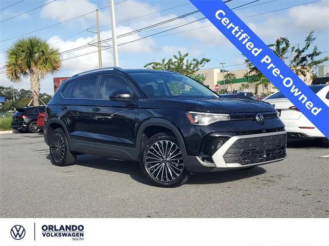 used 2025 Volkswagen Taos car, priced at $26,449