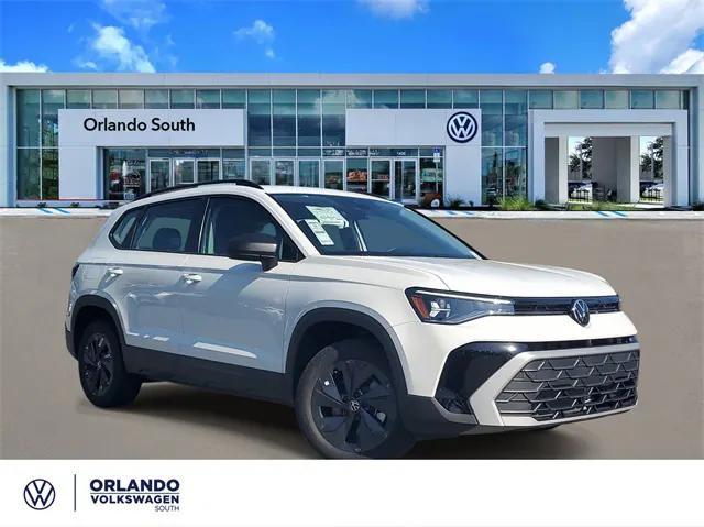new 2025 Volkswagen Taos car, priced at $24,364