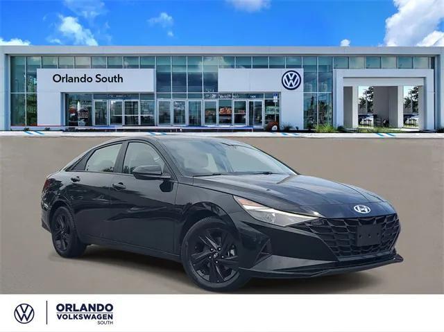 used 2021 Hyundai Elantra car, priced at $15,499