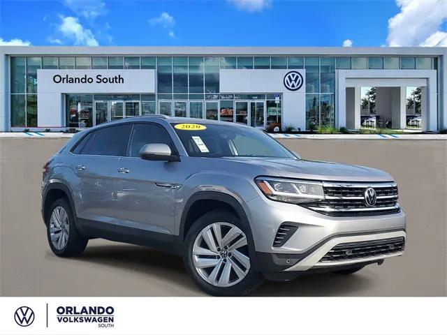 used 2020 Volkswagen Atlas Cross Sport car, priced at $20,899