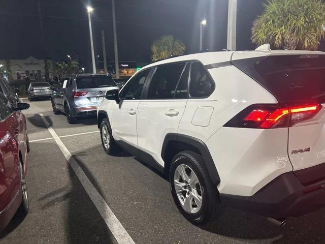 used 2021 Toyota RAV4 car, priced at $19,999