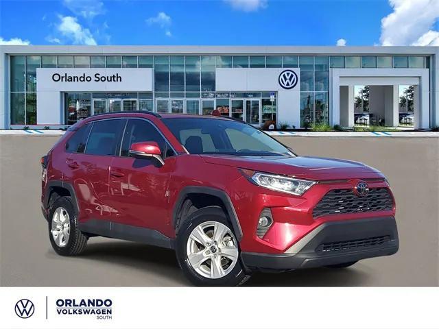 used 2021 Toyota RAV4 car, priced at $21,999
