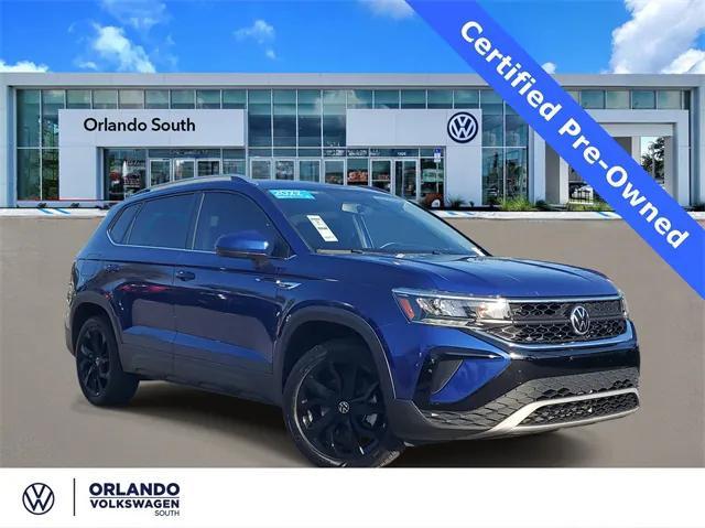 used 2022 Volkswagen Taos car, priced at $18,499