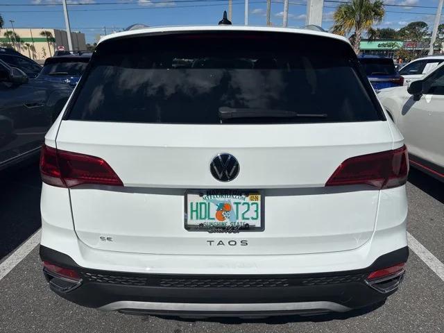 used 2022 Volkswagen Taos car, priced at $17,999