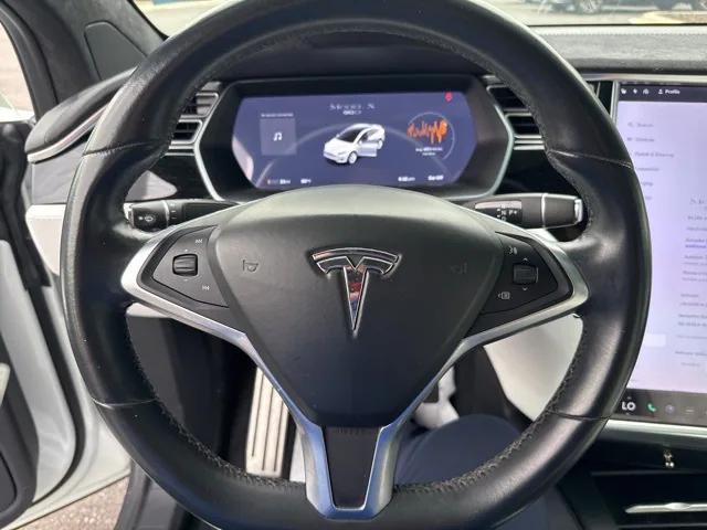 used 2017 Tesla Model X car, priced at $27,999