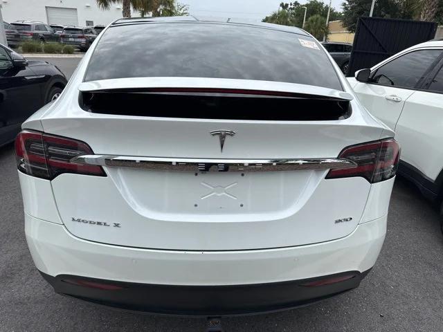 used 2017 Tesla Model X car, priced at $27,999
