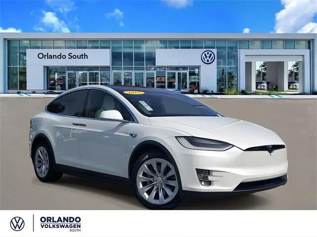 used 2017 Tesla Model X car, priced at $27,299