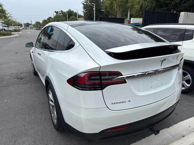 used 2017 Tesla Model X car, priced at $27,999