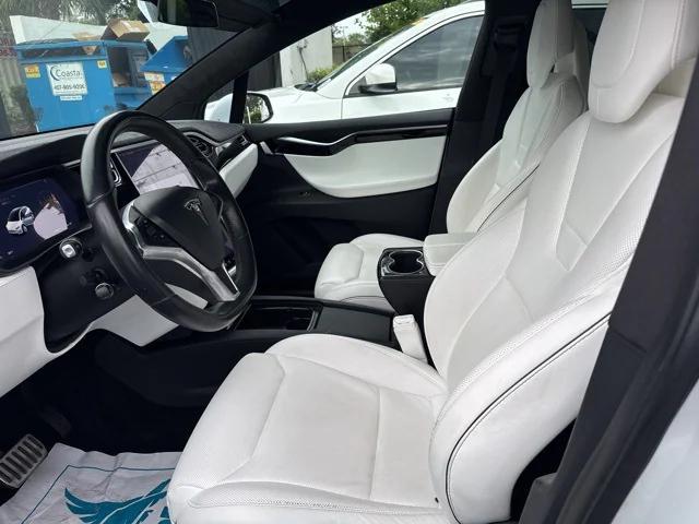 used 2017 Tesla Model X car, priced at $27,999
