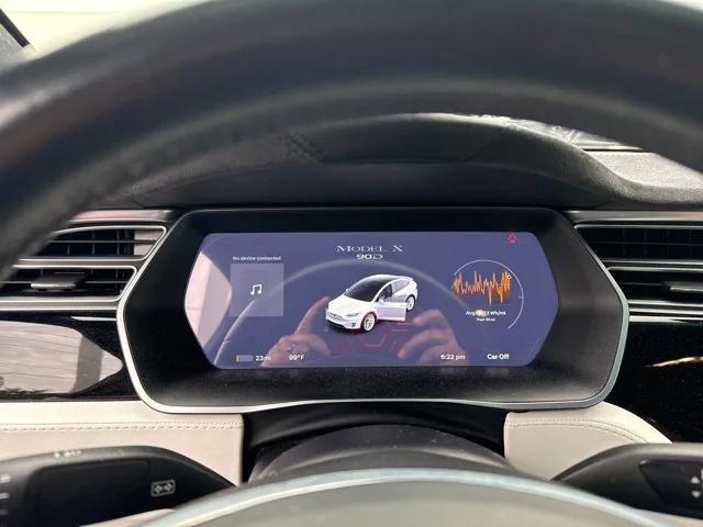 used 2017 Tesla Model X car, priced at $27,999