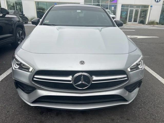 used 2022 Mercedes-Benz AMG CLA 35 car, priced at $35,499