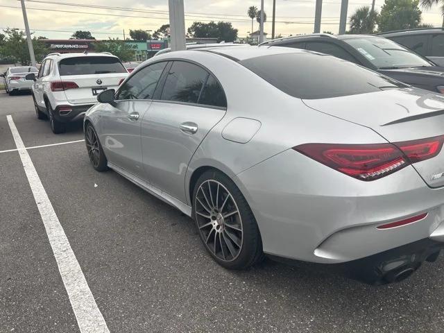 used 2022 Mercedes-Benz AMG CLA 35 car, priced at $35,499