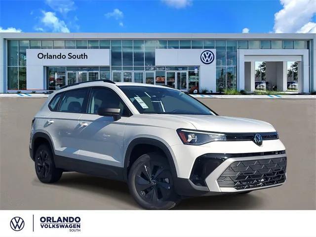 new 2025 Volkswagen Taos car, priced at $24,864